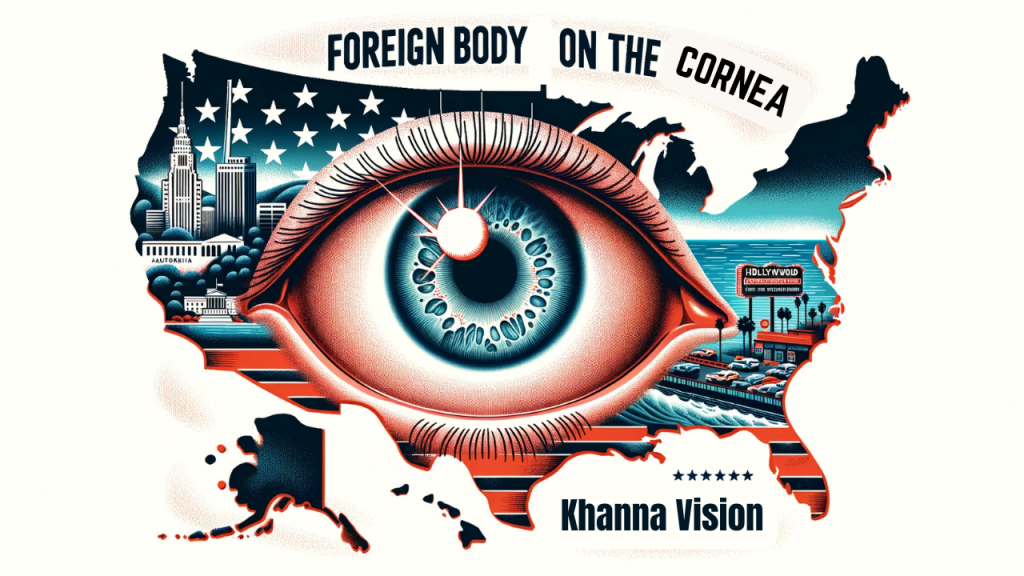 FOREIGN BODY ON THE CORNEA